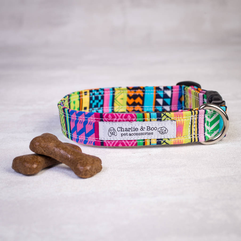 Dog Collar And Lead Set For Girl Or Boy Dogs By Charlie and Boo