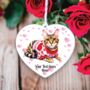 Personalised Bengal Cat Love Decoration B, thumbnail 2 of 2