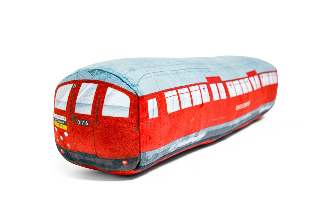 Licensed London Underground™ Train Plush Cushion 