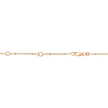 Barbican Beaded Chain In Silver Or Gold Plated, 5 of 9