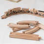 Personalised Wooden Train Set And Oval Track, thumbnail 1 of 7
