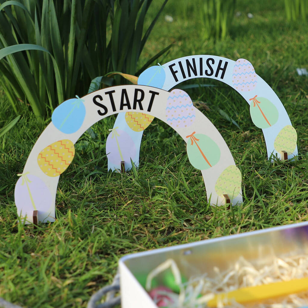 Personalised Easter Egg And Spoon Race Tin By Proper Goose