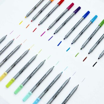 Artist Set Of 20 Wash Out Pens, 9 of 9