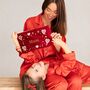 Personalised Mum Embroidered Velvet Mum Make Up Bag Accessories Pouch, thumbnail 4 of 4