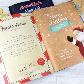 Personalised Magical Christmas Adventure Story Book, 3 of 6
