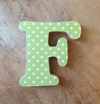Polka Dot Wooden Letters, 4 of 10