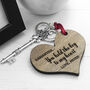 Personalised Couple's Key And Heart Keepsake, thumbnail 2 of 5