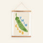Peas In A Pod Twin Nursery Print, thumbnail 6 of 9