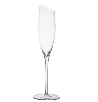 Pair Of Angled Rim Champagne Flutes, 2 of 2