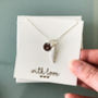 Personalised Feather Pendant Necklace Gift For Her, thumbnail 1 of 8