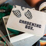 Personalised Gardening Storage Box With Lift Off Lid, thumbnail 1 of 8
