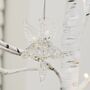 Glass Hanging Dancing Angel Christmas Tree Decoration, thumbnail 2 of 4