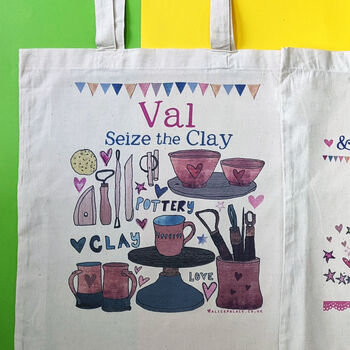 Personalised Pottery Bag, 5 of 12