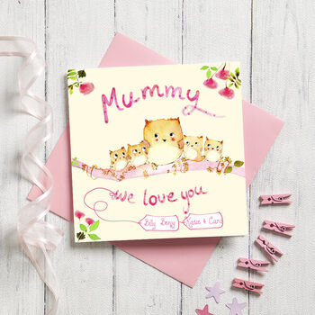Customisable Mothers Day Card, 4 of 6