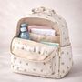 Personalised Embroidered Ditsy Square Backpack, thumbnail 2 of 3