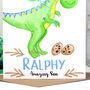 Personalised Dinosaur Relation Birthday Card, thumbnail 6 of 9