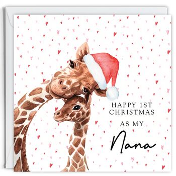 1st Christmas As My Nana Card, 2 of 3