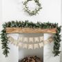 Christmas Foliage Mantlepiece Garland, thumbnail 1 of 2