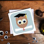Wise Owl Graduation Card, thumbnail 2 of 3