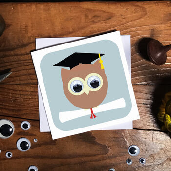 Wise Owl Graduation Card, 2 of 3