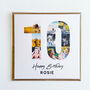 Personalised 10th Birthday Photo Collage Card, thumbnail 6 of 8