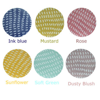Seeded Large Pocket Mirror Choose From Six Colours, 6 of 6