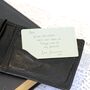 Stainless Steel Engraved Handwriting Wallet Card, thumbnail 3 of 4