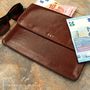Italian Leather Travel Wallet. ' The Torrino', thumbnail 9 of 12
