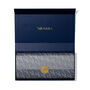 Silk Addict 100% Mulberry Silk Weighted Sleep Mask Navy, thumbnail 4 of 8