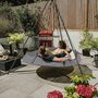 Grey Outdoor Hanging Bed, thumbnail 1 of 12