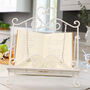 Cream Heart Valentines Baking Cookbook Stand, thumbnail 4 of 8