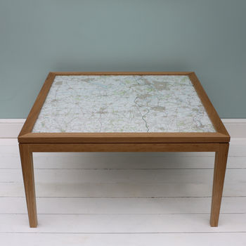 Personalised Map Coffee Table, 2 of 5