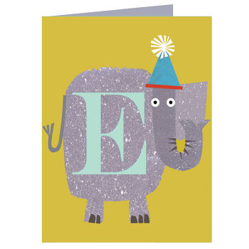 Mini E For Elephant Card, 2 of 5