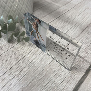 Dad, I Thank My Lucky Stars Acrylic Block, 4 of 9