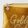 Golden Girl Make Up Bag Bag, thumbnail 2 of 4