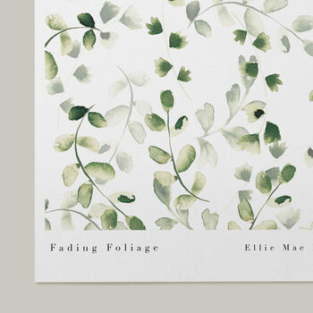 Fading Foliage Art Print, 2 of 3