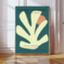 Matisse Leaf Green Art Print, thumbnail 1 of 3