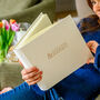 Personalised Linen Guest Book, Perfect For A Wedding, thumbnail 3 of 8