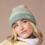 Personalised Ombre Knitted Winter Hat, thumbnail 1 of 9