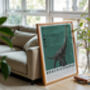Brachiosaurus | Dinosaur Art Print, thumbnail 2 of 8