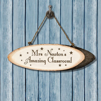 Personalised Teacher's Classroom Wall Sign, 4 of 9