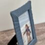 Isaac Jacobs Blue Wave Border Photo Frame, thumbnail 3 of 3