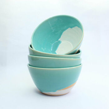 Handmade Shoreline Ceramic Bowl, 5 of 5