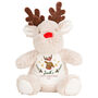 Personalised Baby’s First Christmas Reindeer Teddy, thumbnail 3 of 3