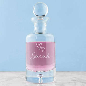 Personalised Glass Decanter, 2 of 4