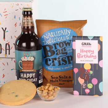 Birthday Box Food And Drink Gift Hamper, 3 of 3