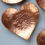 9th Anniversary Personalised Copper Heart Dish, thumbnail 4 of 7