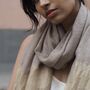 Genuine Pashmina Cashmere Wrap Shawl Scarf From Kashmir, thumbnail 2 of 8