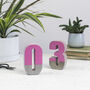 Concrete Forty Birthday Number Set, thumbnail 7 of 7