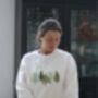Embroidered Mystical Woodland Tree Sweater, thumbnail 3 of 5